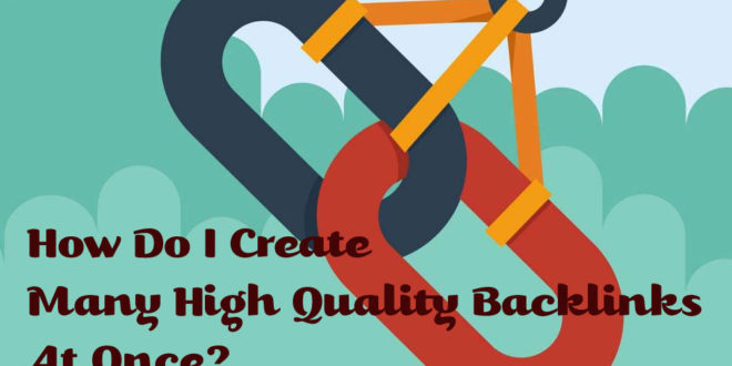 create quality backlinks