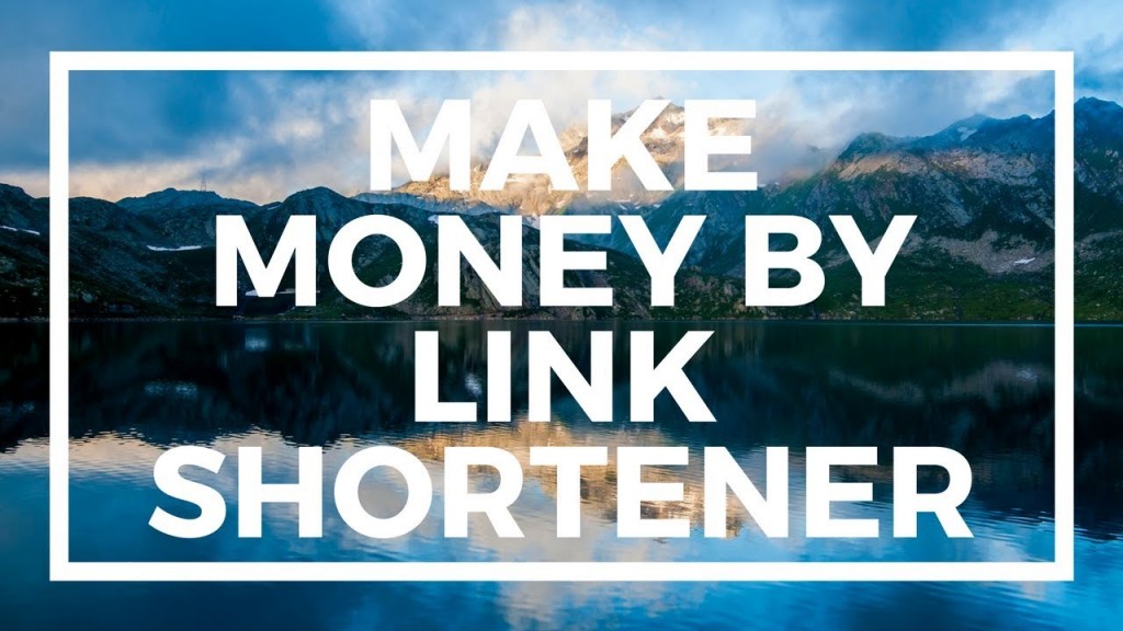 earn money with url shorteners