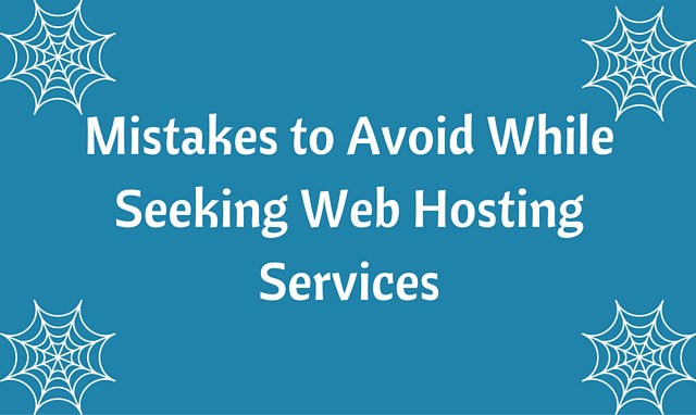 Web hosting mistakes