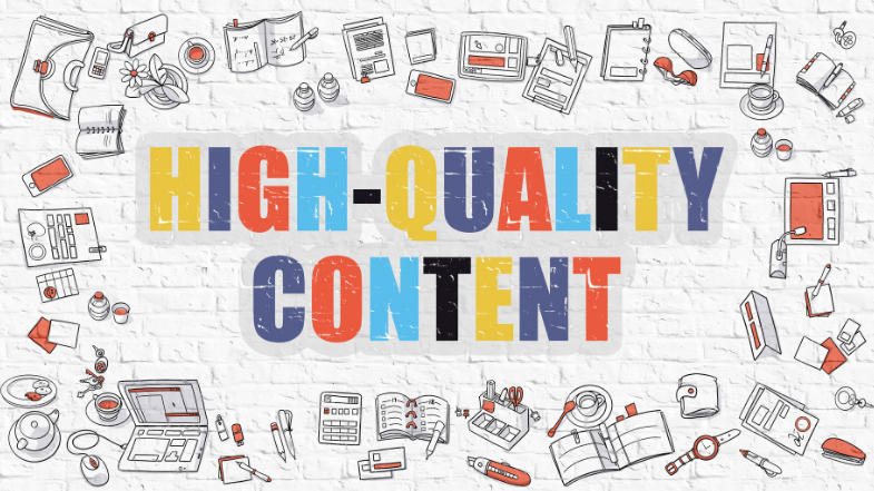 create high quality content 2