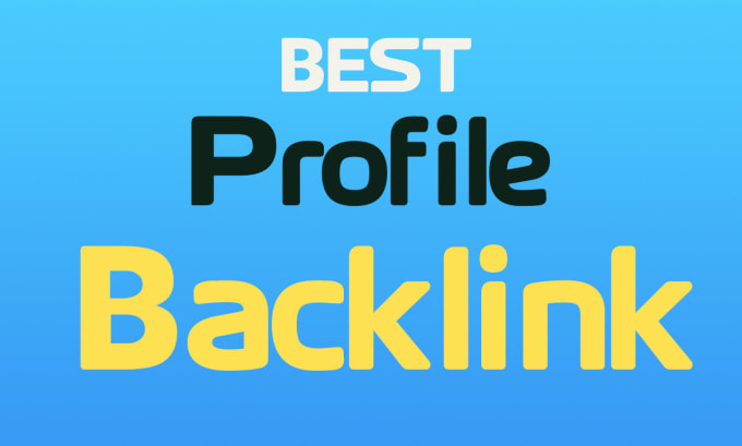 quality profile backlinks