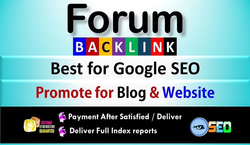 forum backlink packages