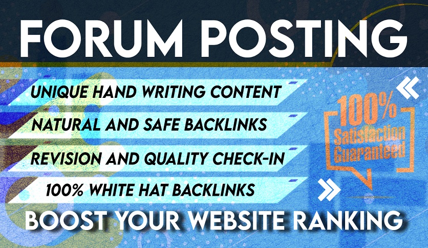 forum backlinks for SEO